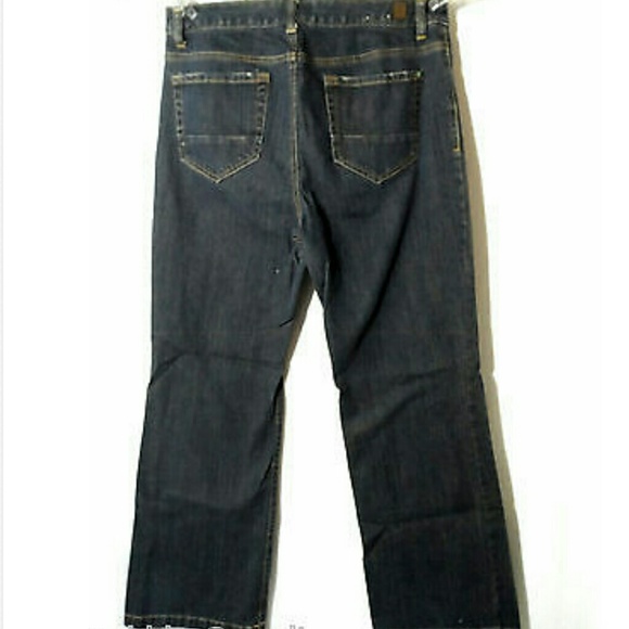 IZOD JEANS 10S Classic fit Dark wash Bootcut denim - Picture 2 of 6